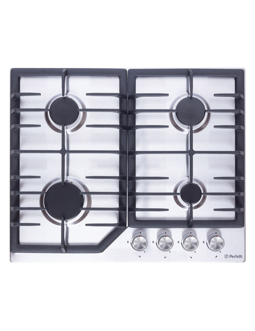 Варочная поверхность газовая Perfelli DIAMOND M69C INOX Perfelli DIAMOND M69C INOX