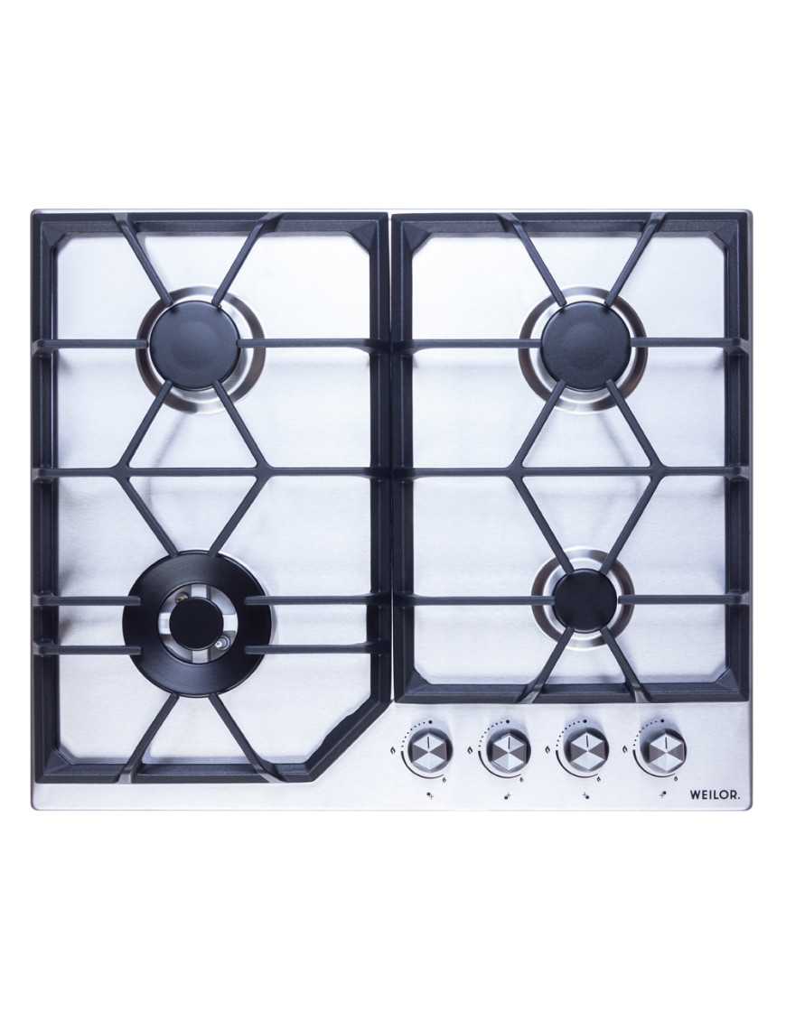 Варочная поверхность газовая Weilor GM W 604 SS Варочная поверхность газовая Weilor GM W 604 SS