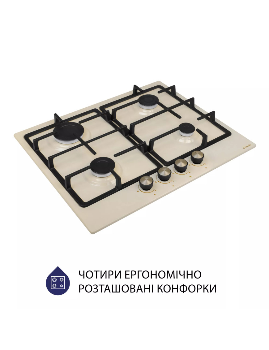 Варочная поверхность газовая Minola MGM 614204 IV Варочная поверхность газовая Minola MGM 614204 IV