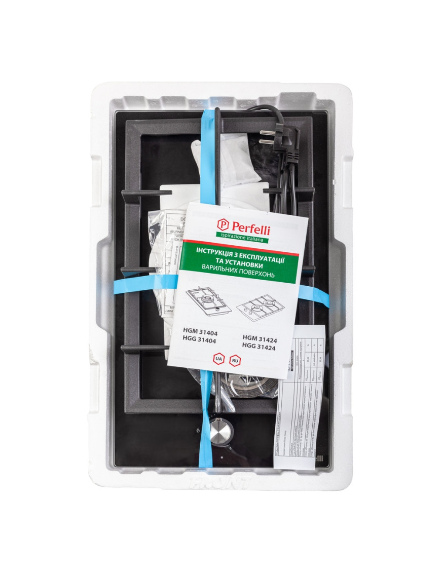 Варочная поверхность газовая Perfelli HGG 31404 BL Perfelli HGG 31404 BL Варочная поверхность газовая Perfelli HGG 31404 BL Perfelli HGG 31404 BL