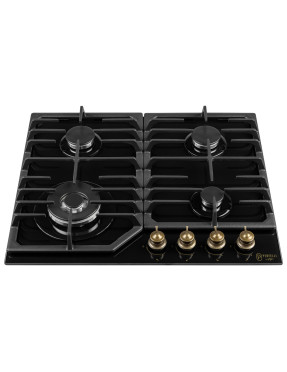 Варочная поверхность газовая Perfelli VINTAGE GW69C NERO Варочная поверхность газовая Perfelli VINTAGE GW69C NERO