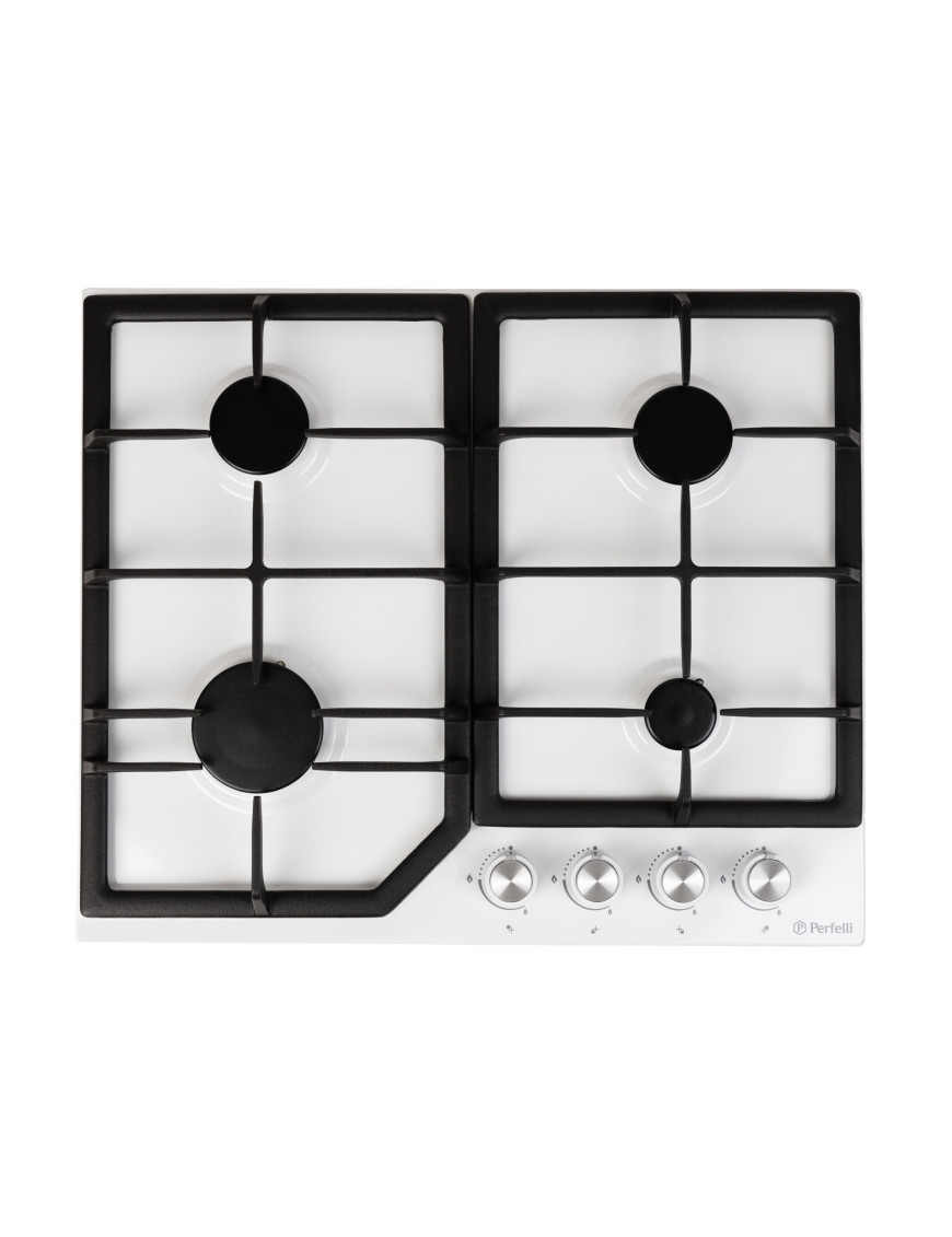 Варочная поверхность газовая Perfelli HGM 61424 WH Perfelli HGM 61424 WH