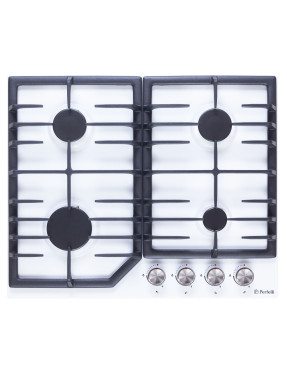 Варочная поверхность газовая Perfelli DIAMOND M69C BIANCO Perfelli DIAMOND M69C BIANCO