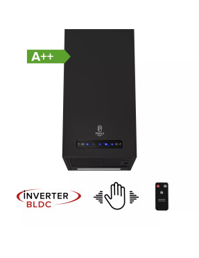 Вытяжка пристенная PERFELLI DESIGN QUADRO 36 NERO SILENZIO