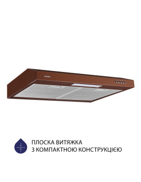 Вытяжка плоская Minola HPL 612 BR