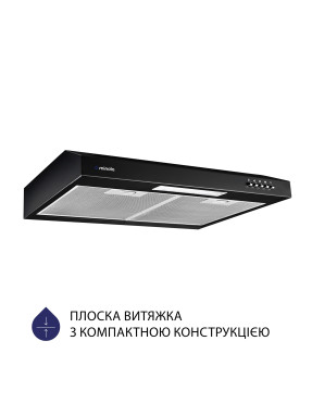 Вытяжка плоская Minola HPL 512 BL