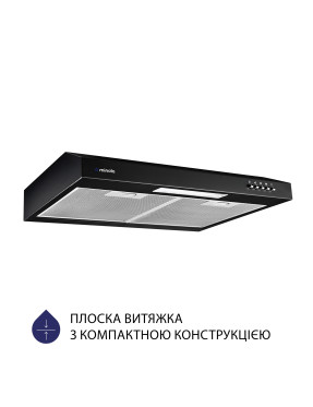 Вытяжка плоская Minola HPL 512 BL