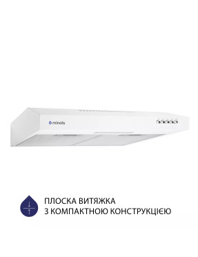 Вытяжка плоская Minola HPL 513 WH