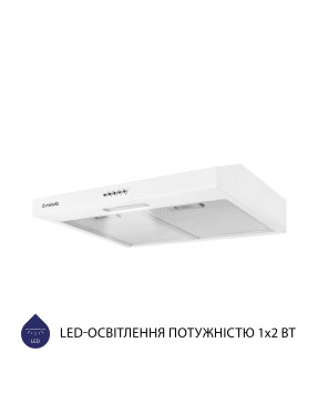 Вытяжка плоская Minola HPL 504 WH