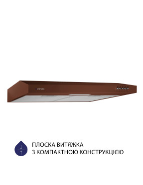 Вытяжка плоская Minola HPL 613 BR