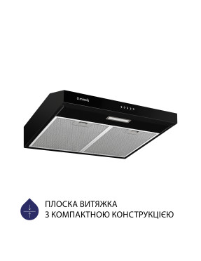 Вытяжка плоская Minola HPL 504 BL