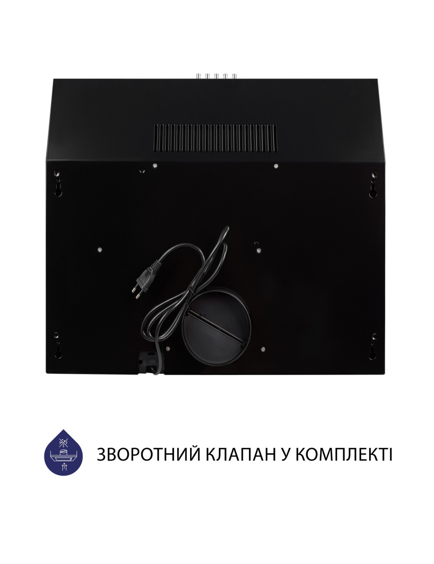 Вытяжка плоская Minola HPL 517 BL
