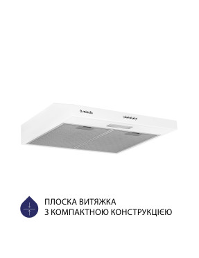 Вытяжка плоская Minola HPL 604 WH