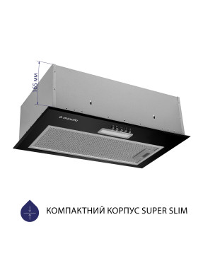 Вытяжка полновстраиваемая Minola HBI 5214 BL 700 LED