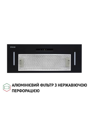 Вытяжка полновстраиваемая PERFELLI BIS 7653 BL 1000 LED