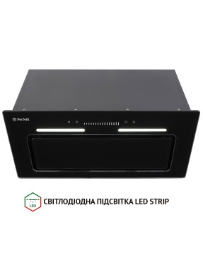 Вытяжка полновстраиваемая PERFELLI BSL 6783 BL 1100 DC