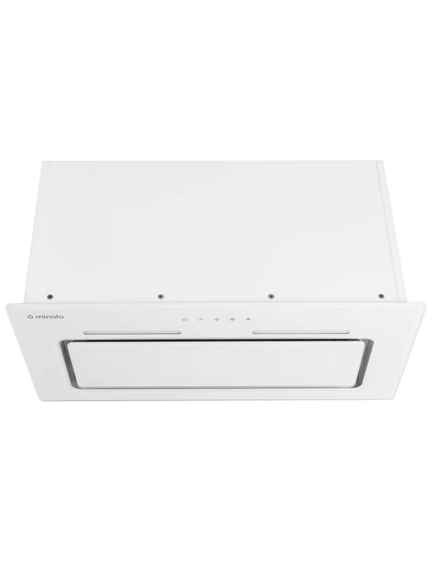 Вытяжка полновстраиваемая Minola HBI 6673 WH GLASS 1000 LED Line Вытяжка полновстраиваемая Minola HBI 6673 WH GLASS 1000 LED Line