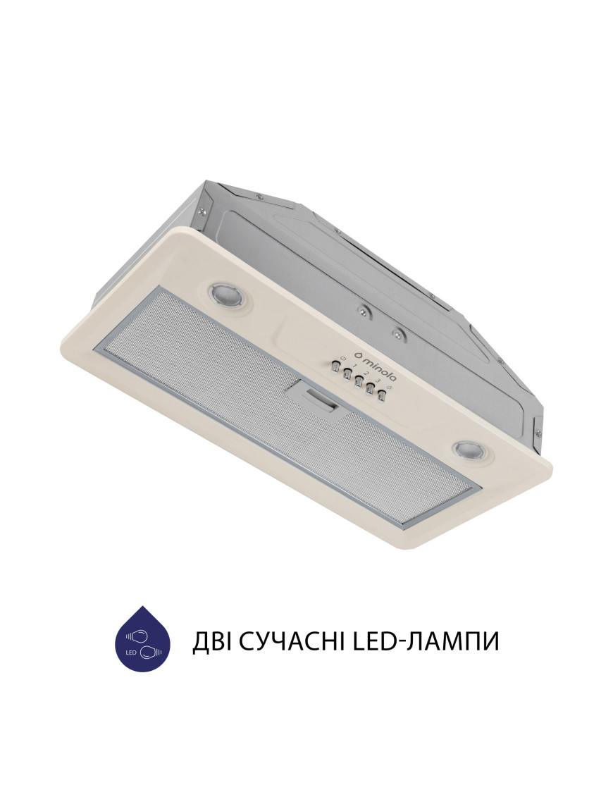 Вытяжка полновстраиваемая Minola HBI 5202 IV 700 LED Вытяжка полновстраиваемая Minola HBI 5202 IV 700 LED