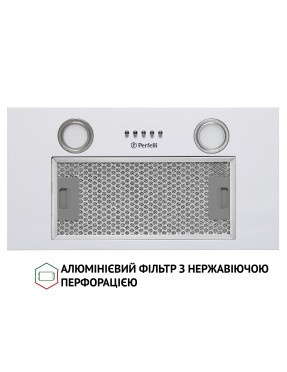 Вытяжка полновстраиваемая Perfelli BI 5652 WH 1000 LED