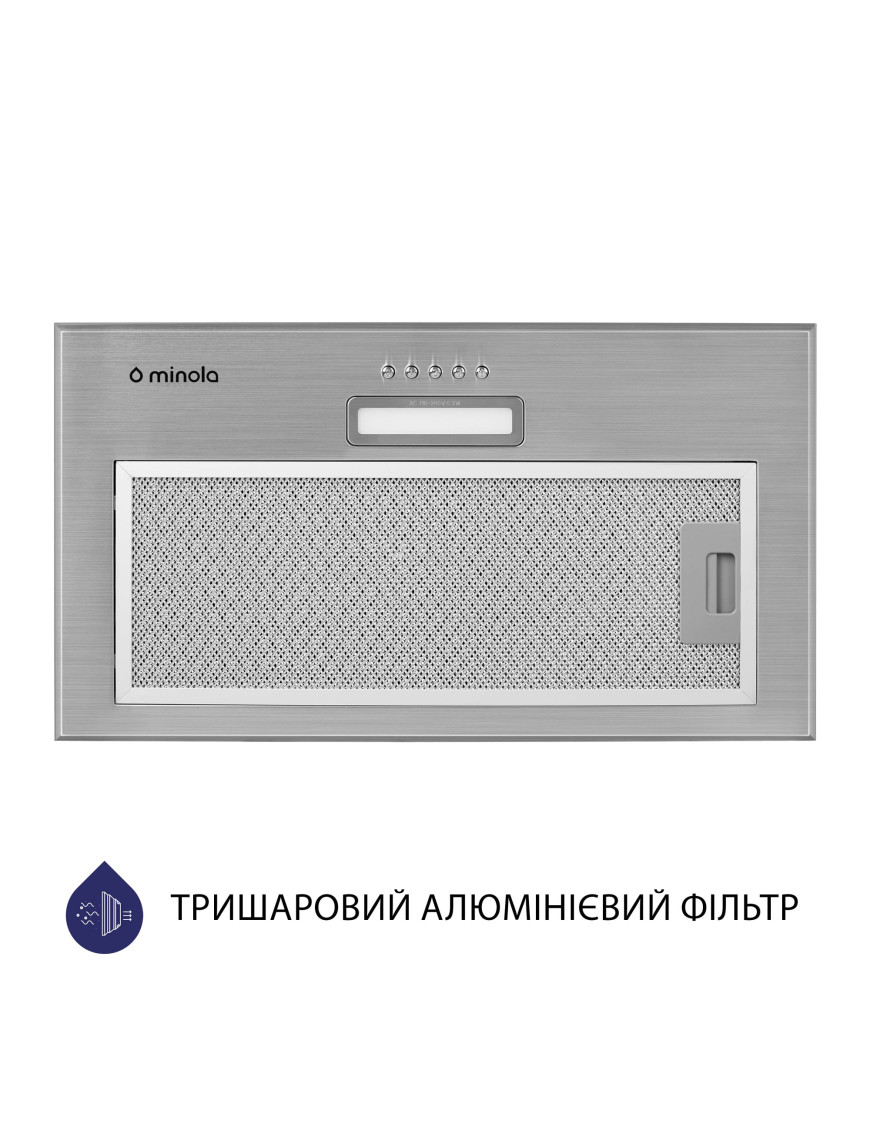 Вытяжка полновстраиваемая Minola HBI 5614 I 1000 LED Вытяжка полновстраиваемая Minola HBI 5614 I 1000 LED