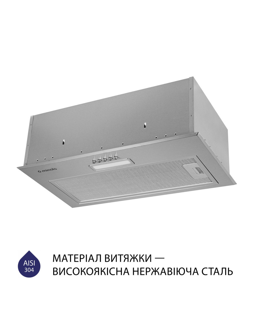 Вытяжка полновстраиваемая Minola HBI 5614 I 1000 LED Вытяжка полновстраиваемая Minola HBI 5614 I 1000 LED