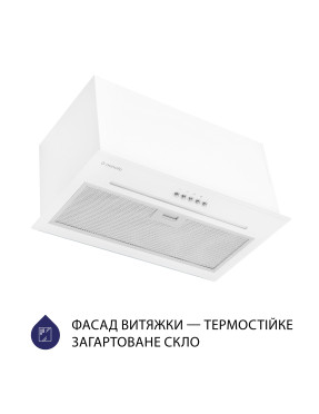 Вытяжка полновстраиваемая Minola HBI 5664 WH GLASS 1000 LED Line