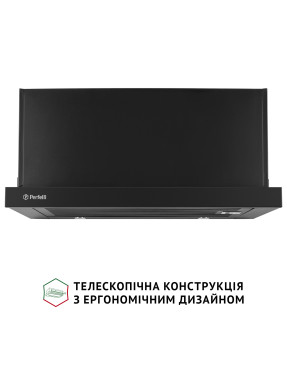 Вытяжка встраиваемая телескопическая Perfelli ISEO 6PMF NERO