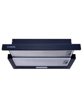 Вытяжка встраиваемая телескопическая Minola HTLS 6234 BL 700 LED GLASS встраиваемая Minola HTLS 6234 BL 700 LED GLASS