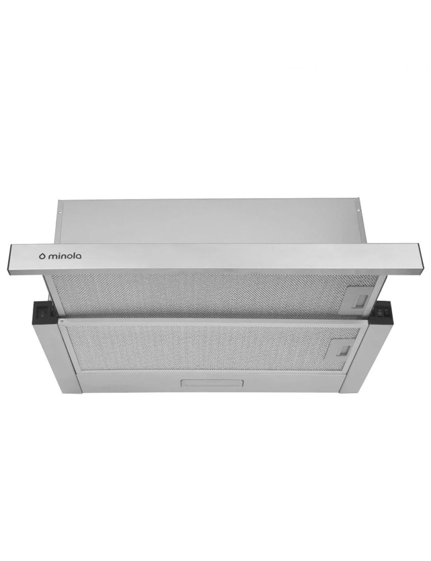 Вытяжка встраиваемая телескопическая Minola HTL 5714 I 1100 LED
