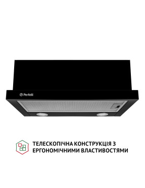Вытяжка встраиваемая телескопическая Perfelli TL 6212 BL 700 LED встраиваемая Вытяжка встраиваемая телескопическая Perfelli TL 6212 BL 700 LED встраиваемая
