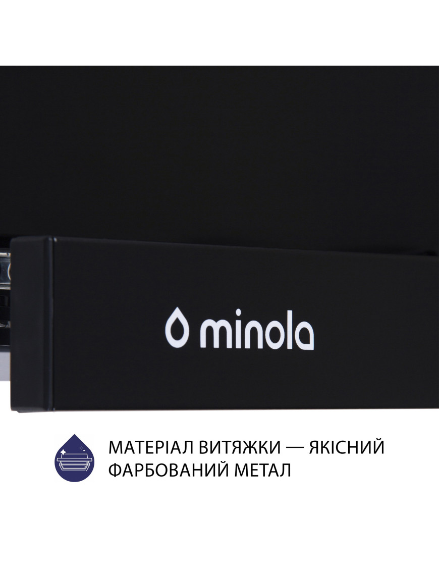 Вытяжка телескопическая Minola HTL 6614 BL 1000 LED Вытяжка телескопическая Minola HTL 6614 BL 1000 LED