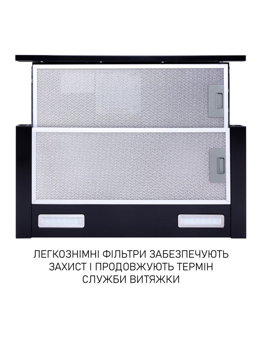 Вытяжка телескопическая Minola HTL 6215 BL 700 LED Вытяжка телескопическая Minola HTL 6215 BL 700 LED