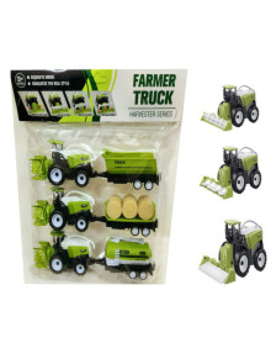 Комбайн із причепом 3 штуки № 6695-10 Комбайн із причепом 3 штуки № 6695-10