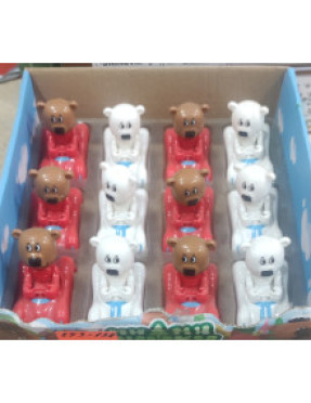 Мі ведмедики на машині 12 штук №553-138