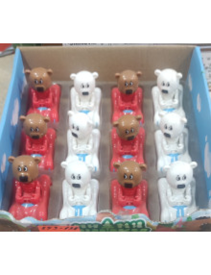 Мі ведмедики на машині 12 штук №553-138