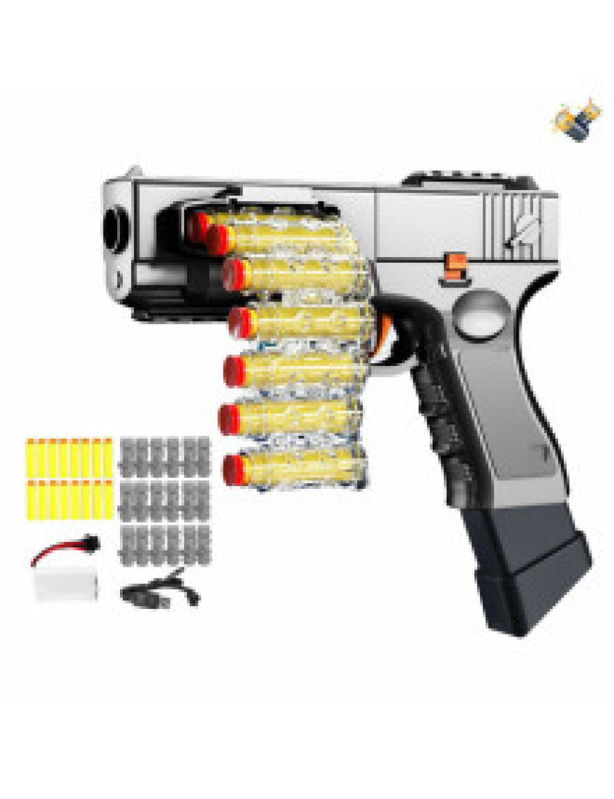 Пістолет НЕРФ з м'якими кулями, акумулятор № 802 Пістолет НЕРФ з м'якими кулями, акумулятор № 802