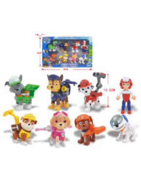 Патруль трансформер 8 штук 6050А