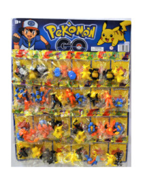 ПОКЕМОН (ЛИСТ 24 ПАРИ) ВСЬОГО НА ЛИСТІ 48 ШТУК № 67206