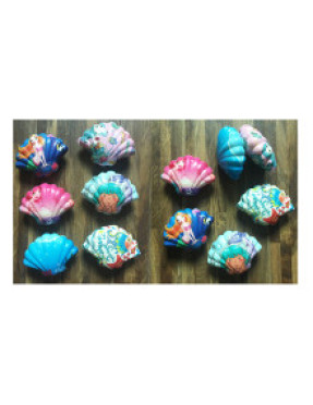 Сквіші Ракушки, різні кольори № J134