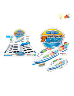 Швидкісний Поїзд, музика, світло, 8шт в блоці №7707