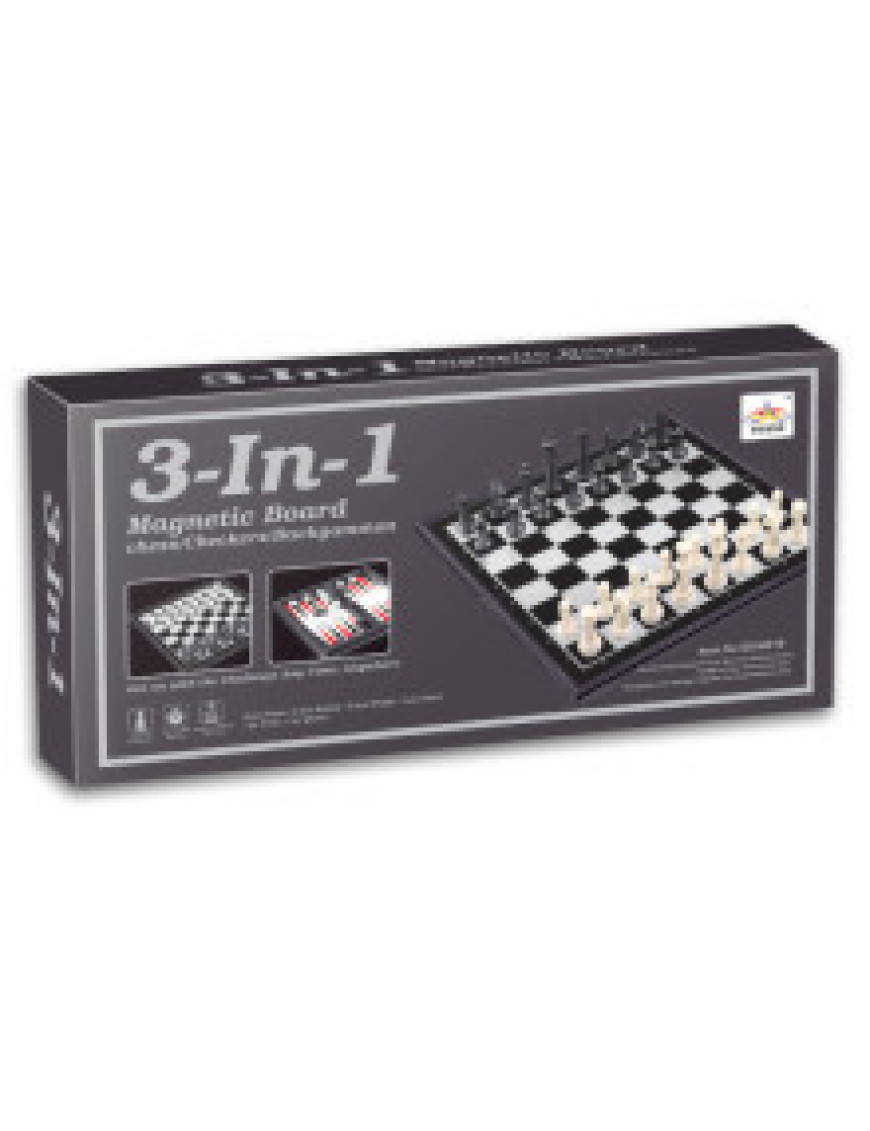 Шашки, Шахи, Нарди - магнітні № QX56810 Шашки, Шахи, Нарди - магнітні № QX56810