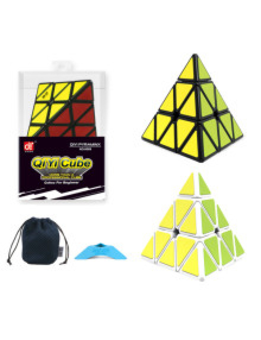 Кубик-Рубіка Піраміда з підставкою та мішечком 6009