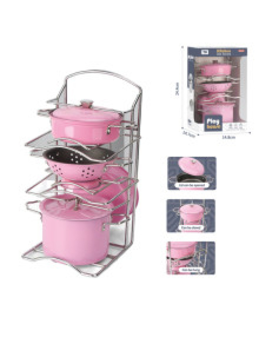 Набір металевого посуду № YY-171 Набір металевого посуду № YY-171