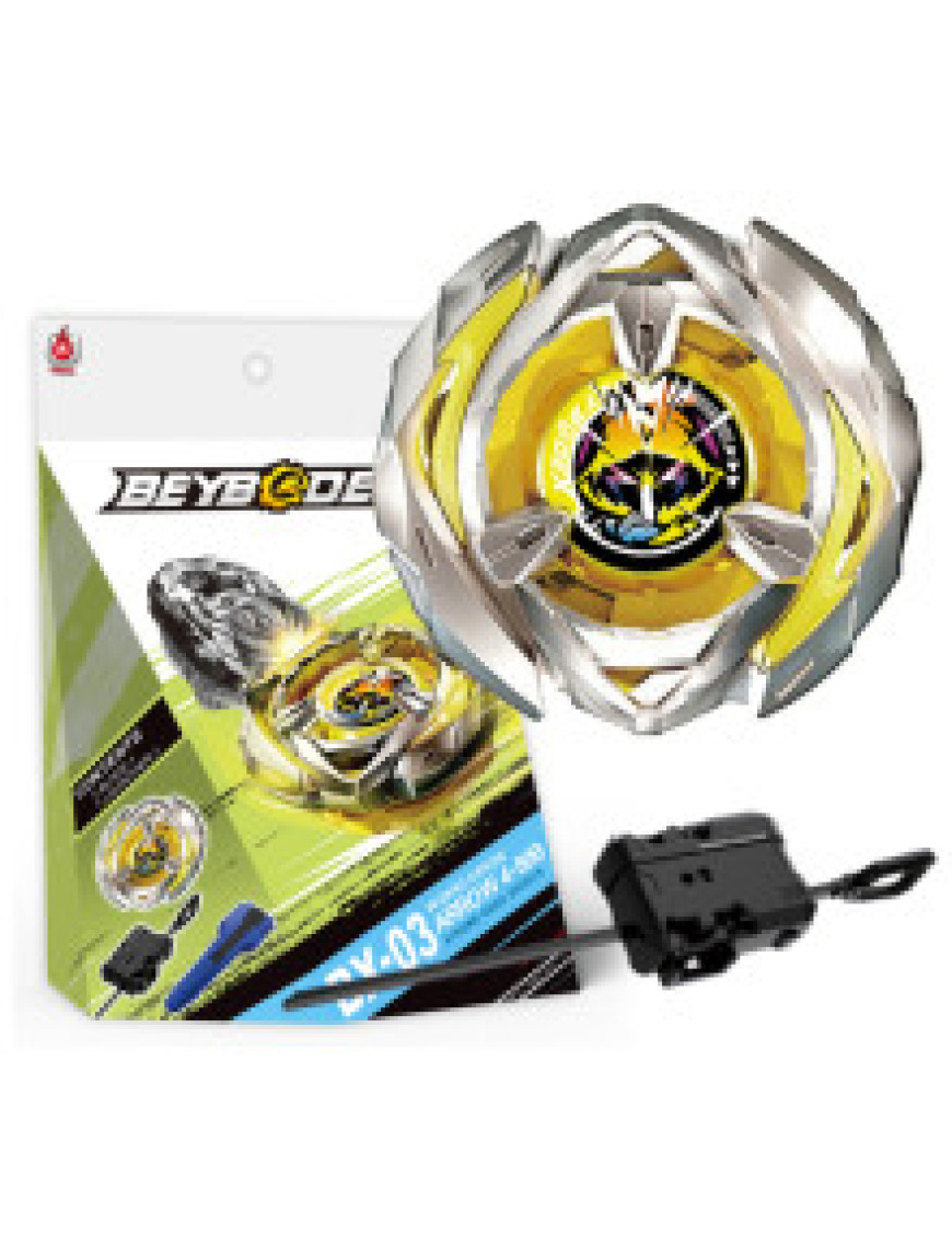 Бейблейд Wizard Arrow Візард Арроу Жовтий - Beyblade X № BX-03 Бейблейд Wizard Arrow Візард Арроу Жовтий - Beyblade X № BX-03