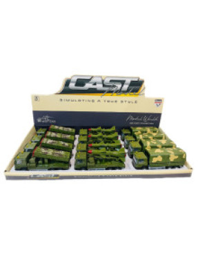 Мащина військова, метал, 12 штук № 887-8