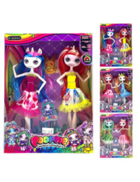 Лялька 2шт, 3 види DJ-2A