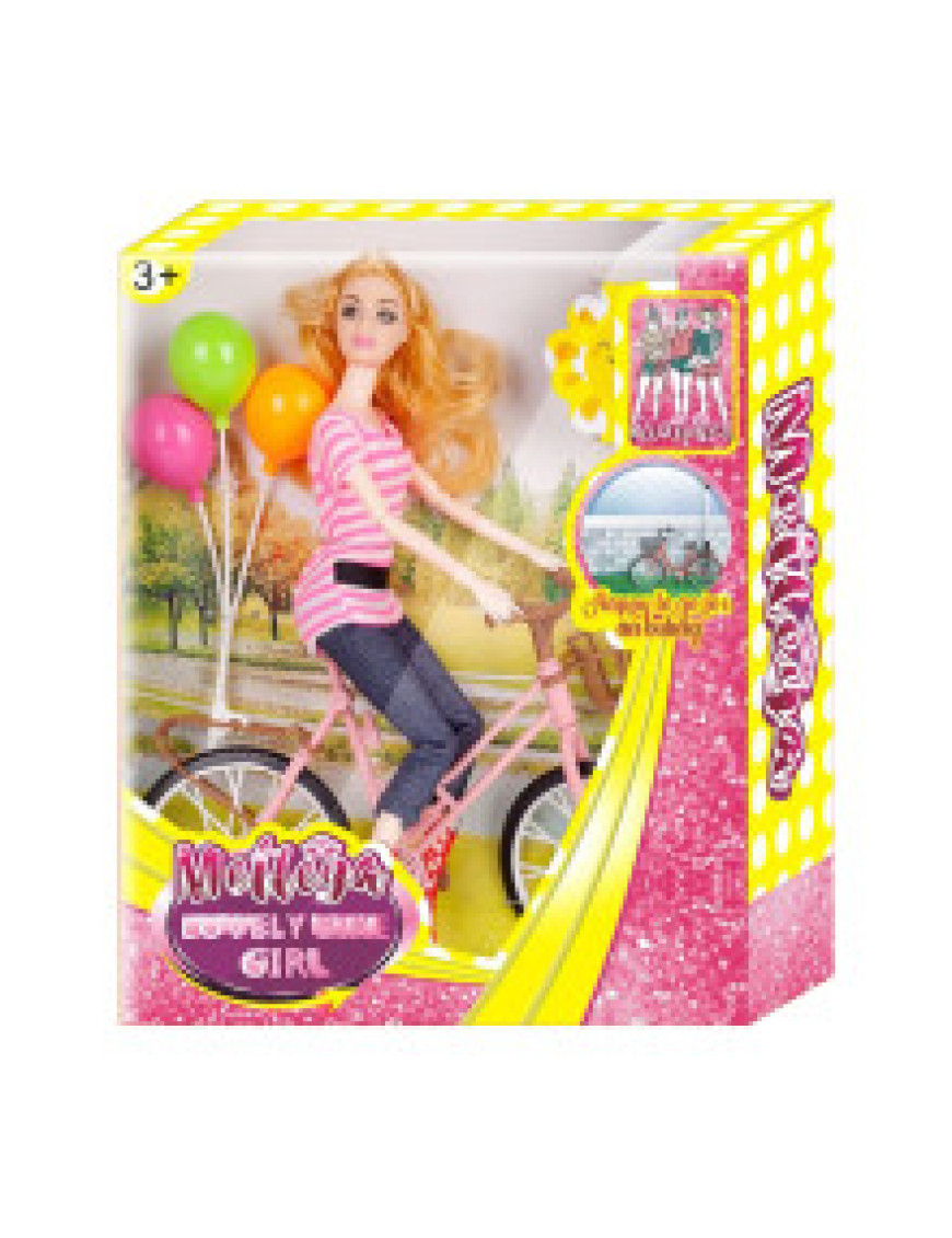 Лялька Барбі+велосипед № XM800 Лялька Барбі+велосипед № XM800