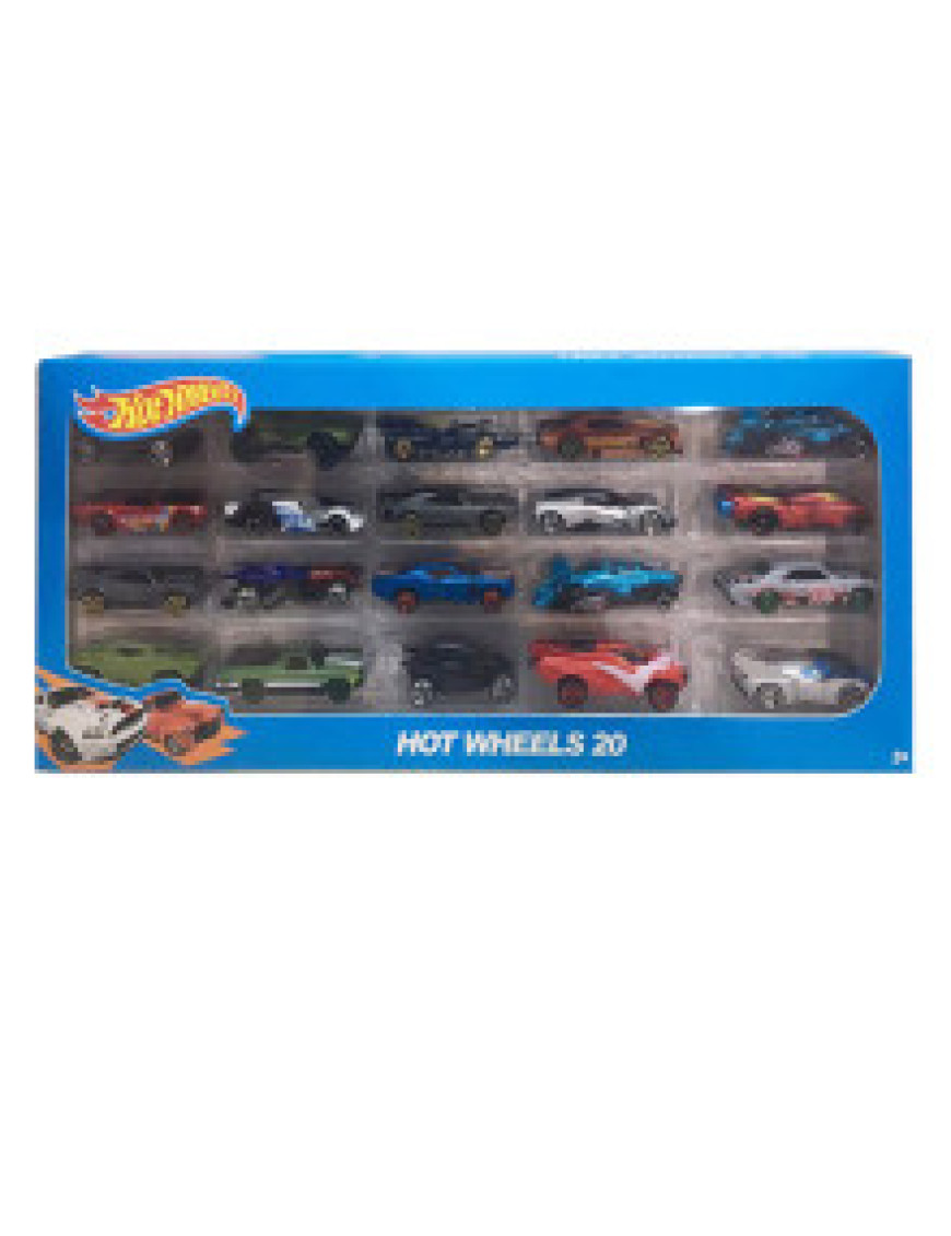 Машинки Хот Вілс, 20 штук №324-52 Машинки Хот Вілс, 20 штук №324-52