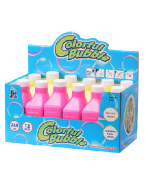 Розчин для мильних бульбашок 12шт у блоці № 334