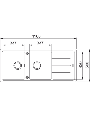 Кухонная мойка Franke Basis BFG 621 (114.0676.264)